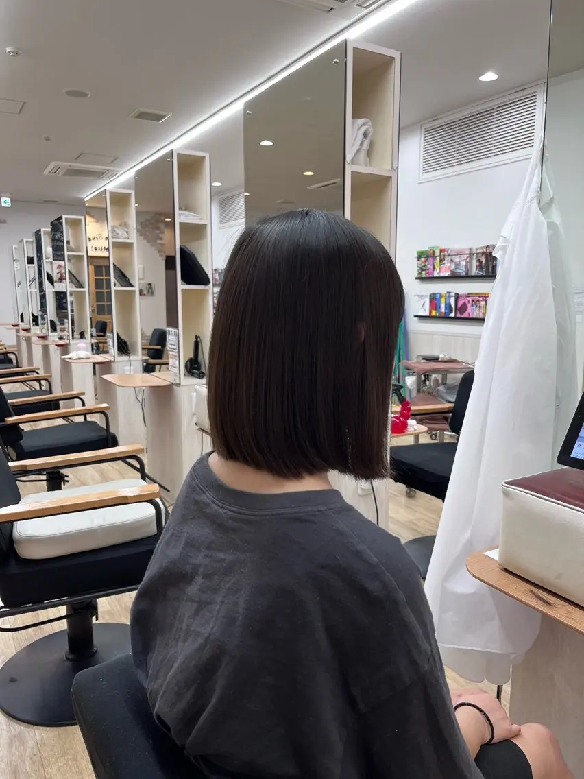 ショート ボブ 田尾 凌雅のヘアスタイル