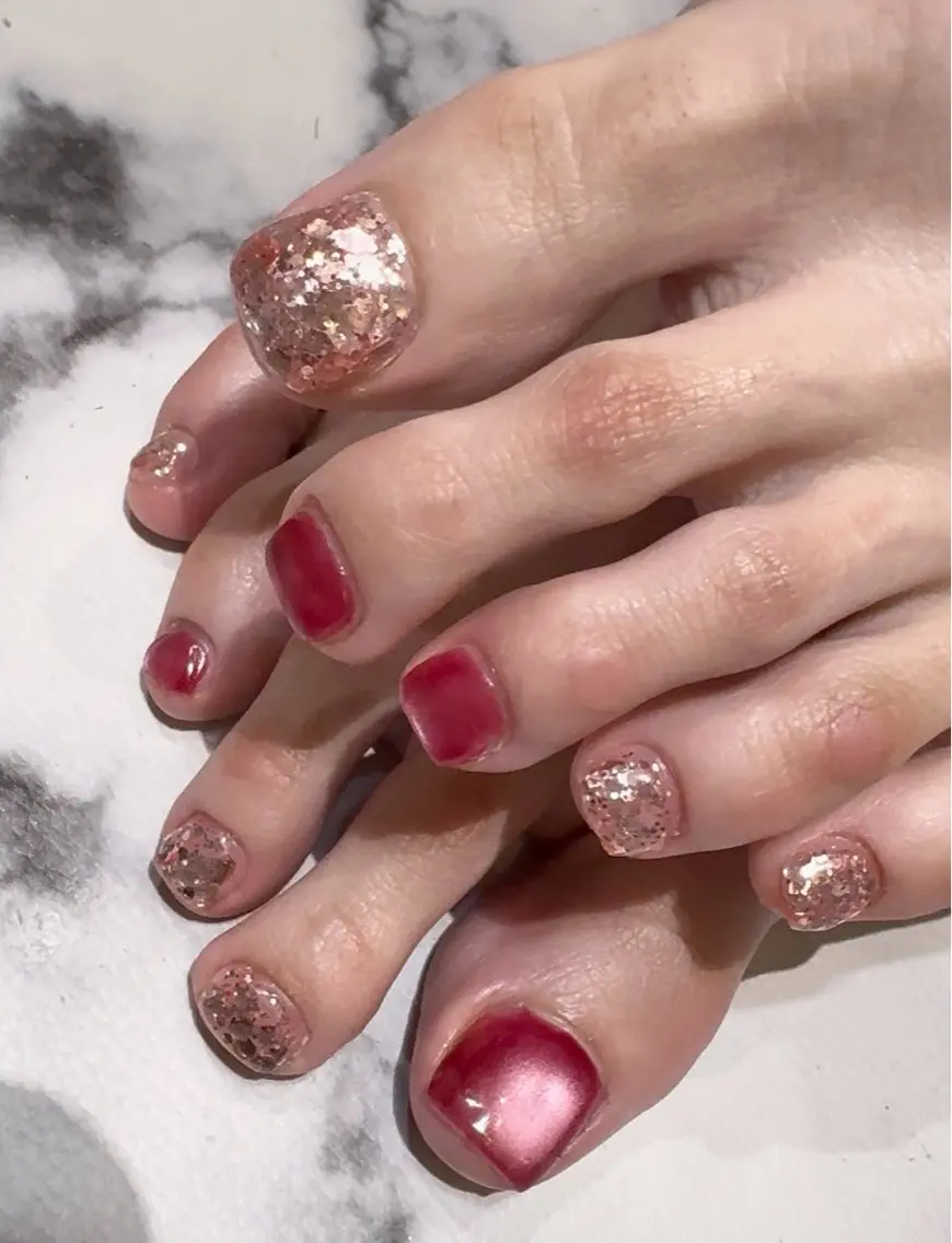 ネイル フットネイル フットネイル モンタナ nailのネイルデザイン