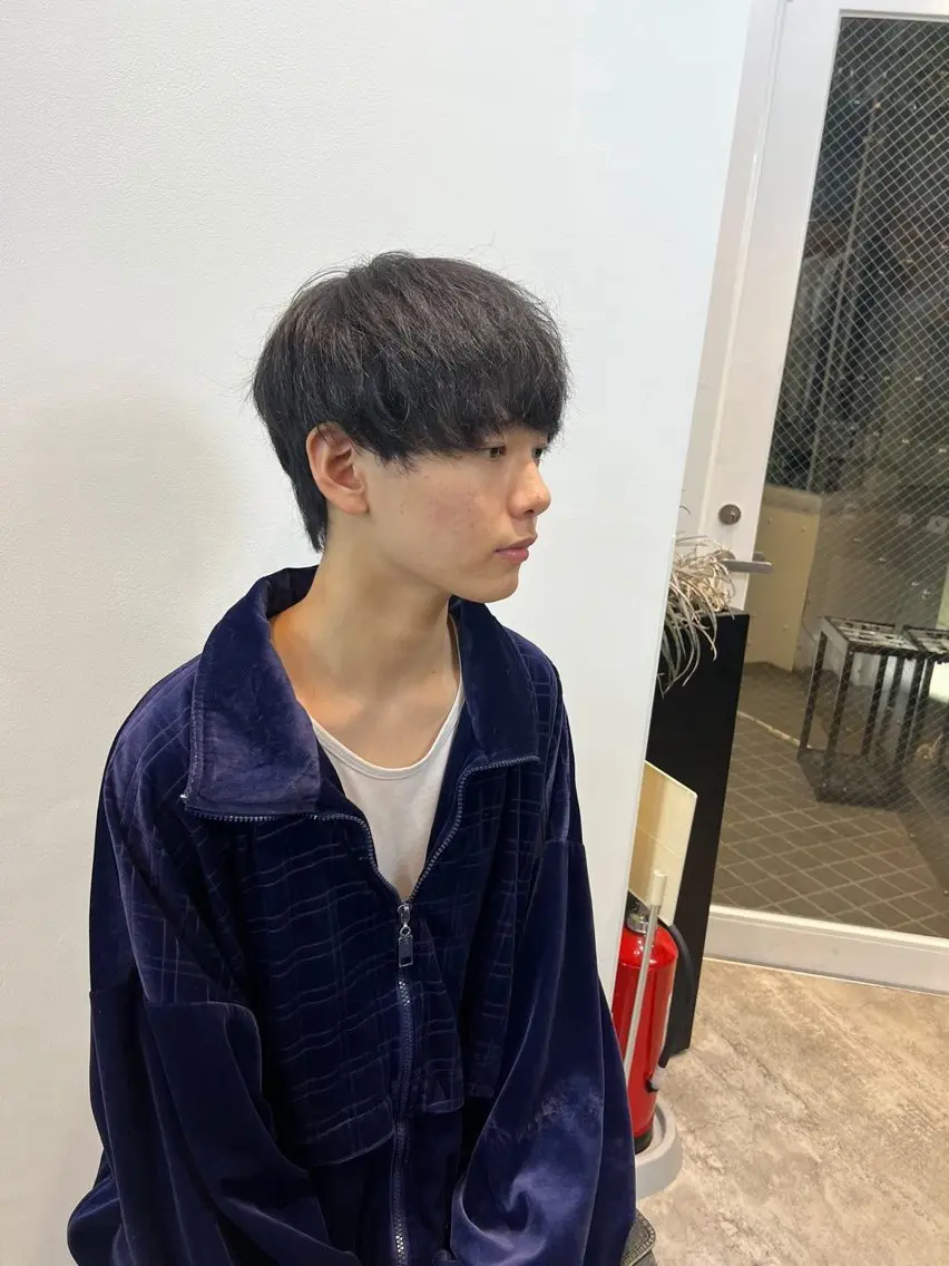 カラー メンズ ダブルカラー 髪質改善 韓国風グレージュ 🤍たくみ🤍のヘアスタイル