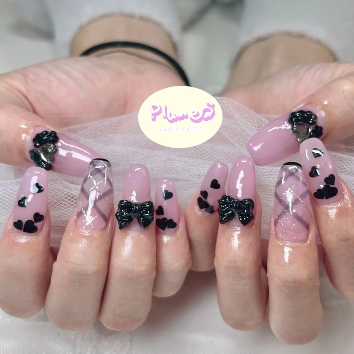 ネイル ハンドネイル plume nail ☆韓国ネイルのネイルデザイン