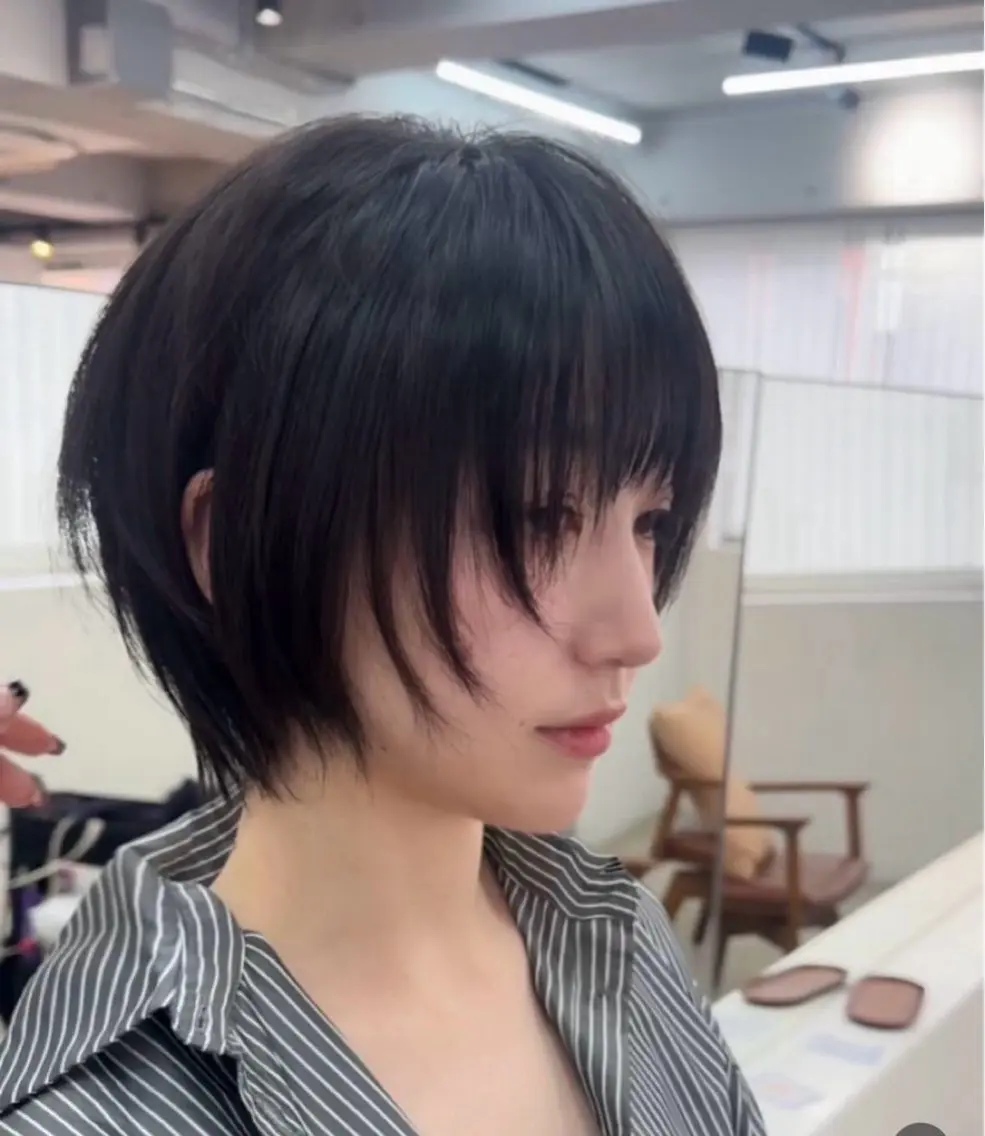 ショート 銀座/レイヤー Hazuki🪽のヘアスタイル