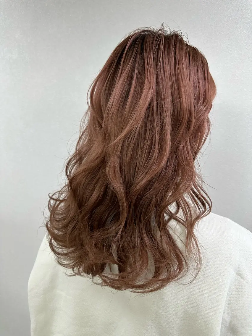 ロング カット ヘアカラー 反橋 聖のヘアスタイル