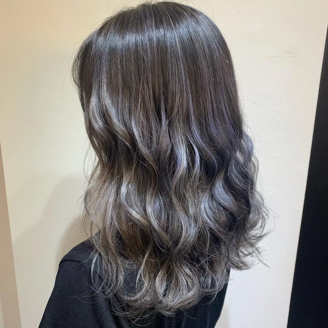 ロング ハイライト ヘアカラー 美髪✨髪質改善 &艶カラーmanaeのヘアスタイル