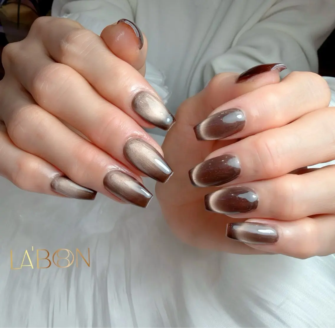 ネイル アートネイル ジェルネイル キラキラネイル 韓国ネイル ロングネイル Labon Nails Artのその他イメージ