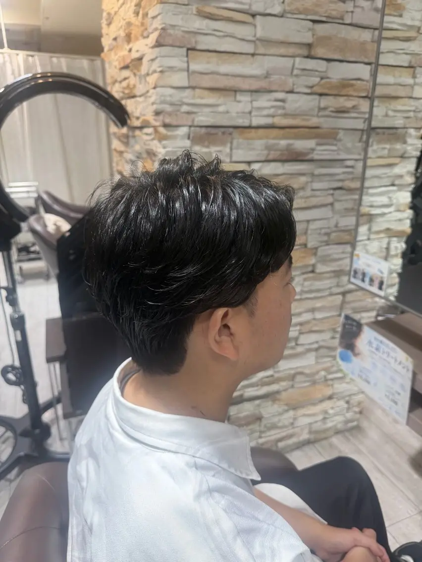 パーマ メンズ メンズパーマ ニュアンスパーマ カット パーマ 【WiLL】 yunaのヘアスタイル