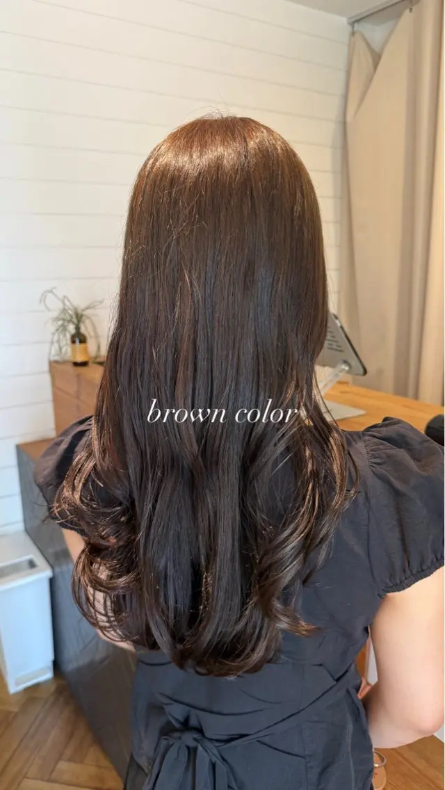 ロング カラー ヘアアレンジ 透明感カラー ボブ くびれヘア 顔まわりレイヤー 髪質改善 みなみ/韓国ボブ/ 韓国レイヤーのヘアスタイル