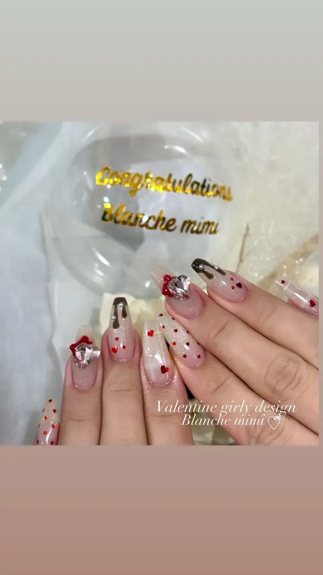 ネイル ハンドネイル Blanche mimi.u_aのネイルデザイン