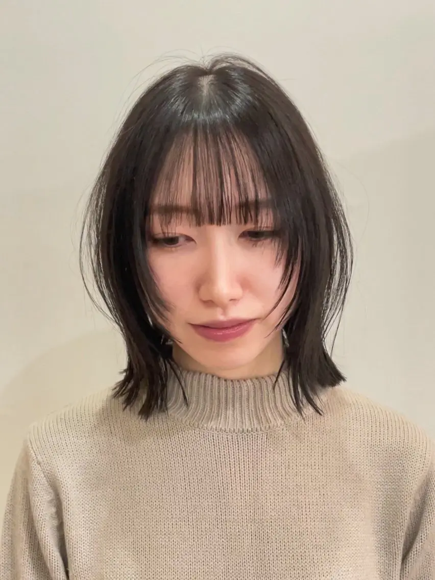 【🔰新規クーポン🔰】縮毛矯正(リタッチのみ)毛先まで矯正をご希望の場合+¥1,100の写真