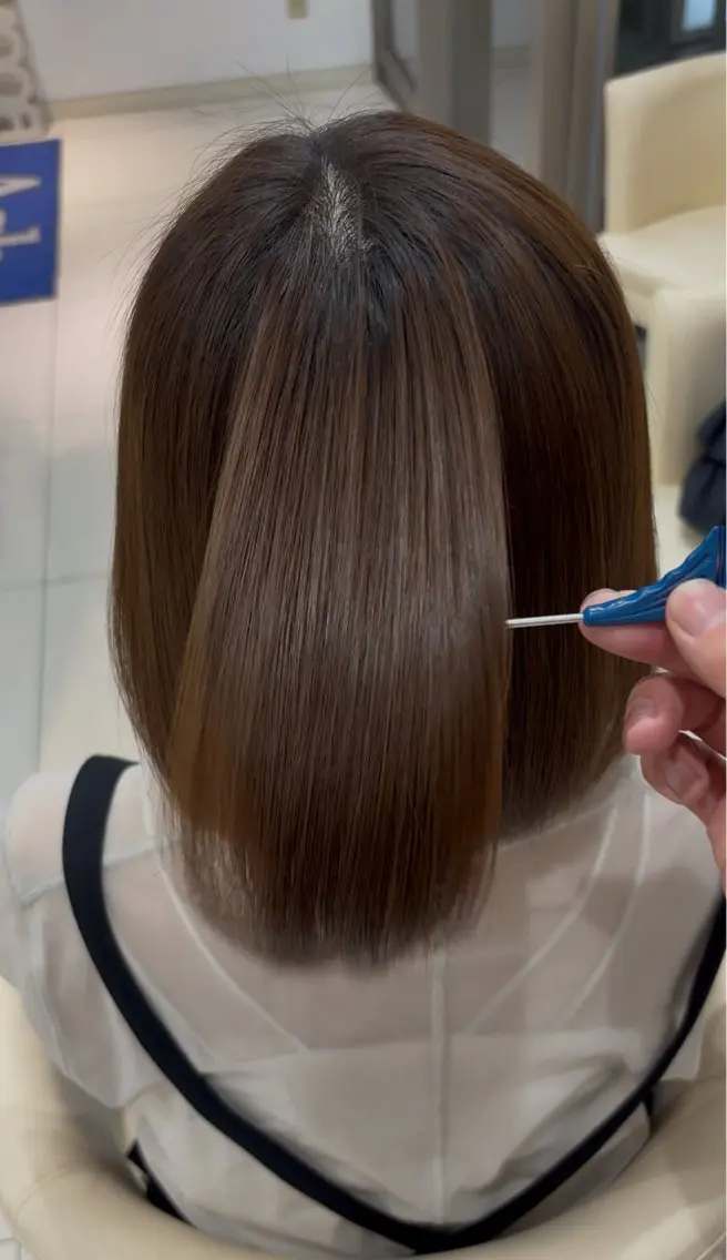 ショート カラー 💎透明感🫧 カラー/とわ💎のヘアスタイル