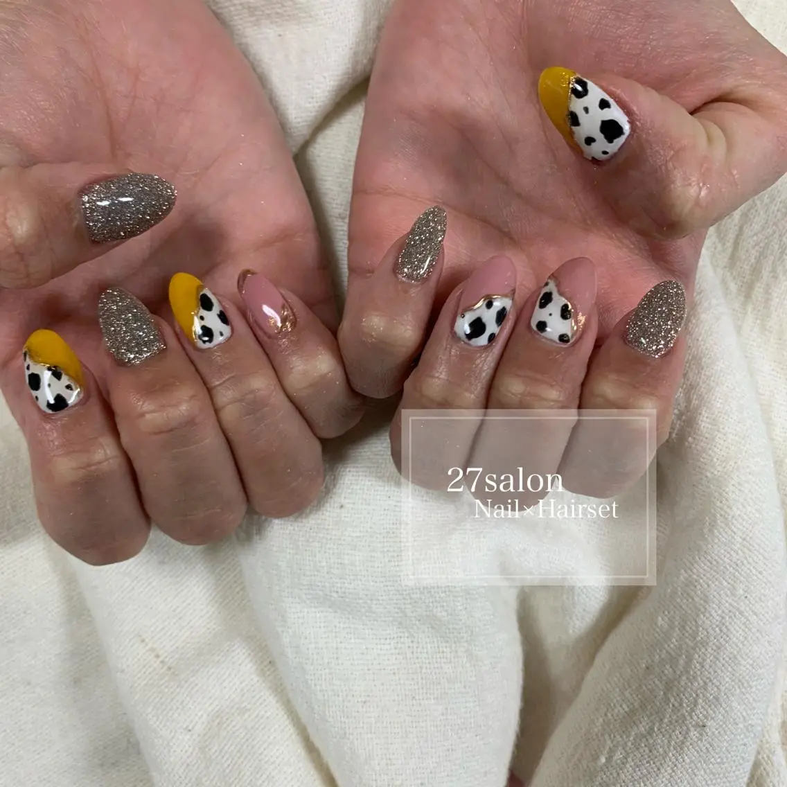 ネイル フラッシュネイル 27salon yuinaのネイルデザイン