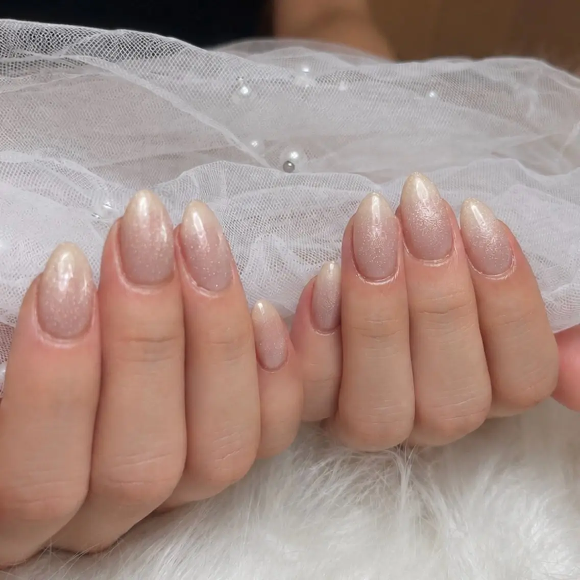 ネイル フラッシュネイル キラキラネイル マグネットネイル ワンカラーネイル ハンドネイル 🦋ICONNAIL 🦋🫧MAI🫧のネイルデザイン