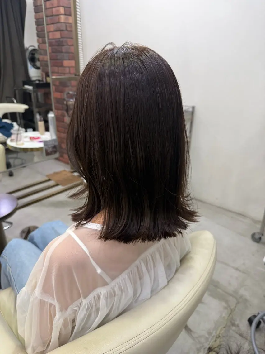 カラー カット ヘアカラー トリートメント 似合わせcut & color♥︎サツキのヘアスタイル