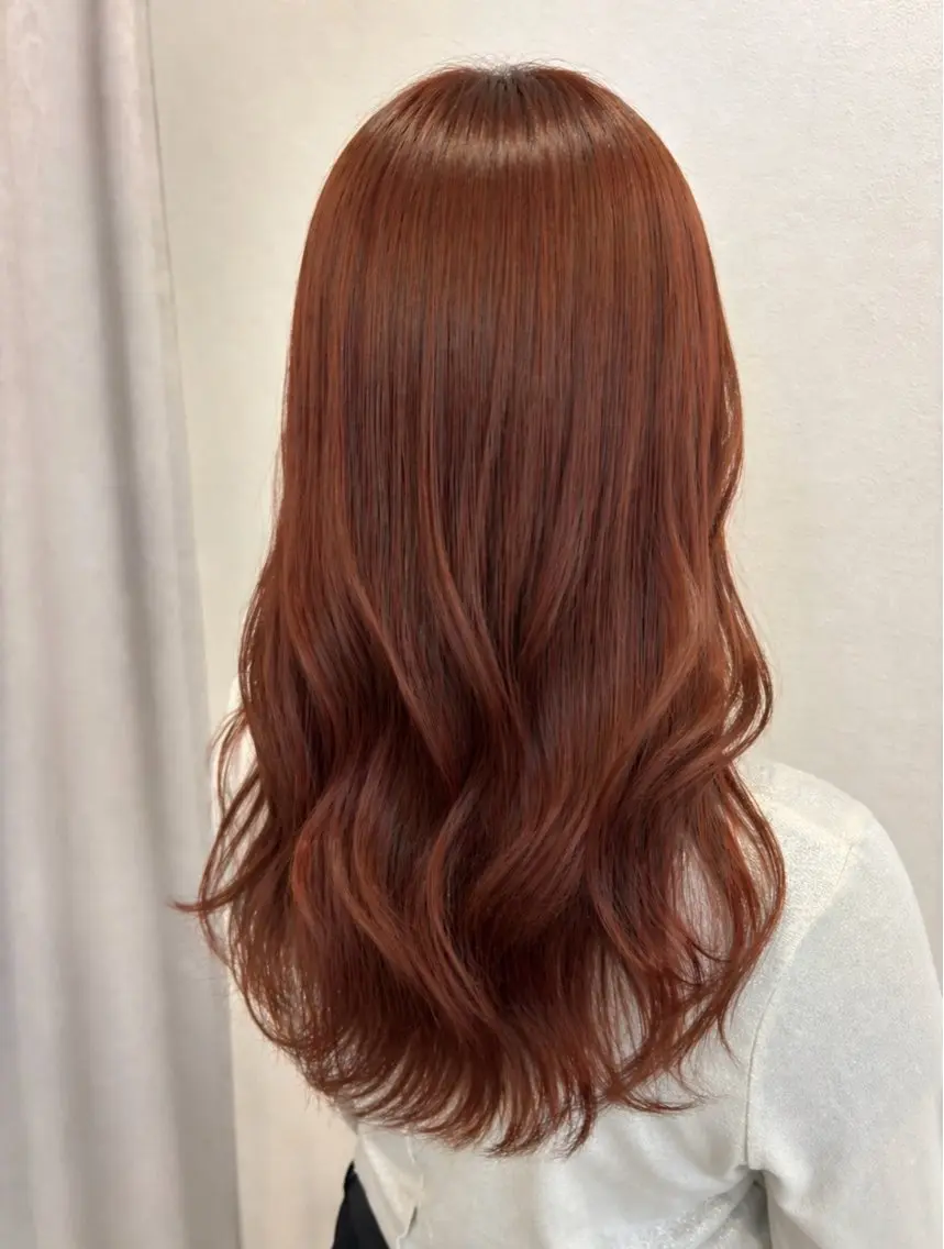 カラー レッドカラー LiTA 浜線店 小野寺のヘアスタイル