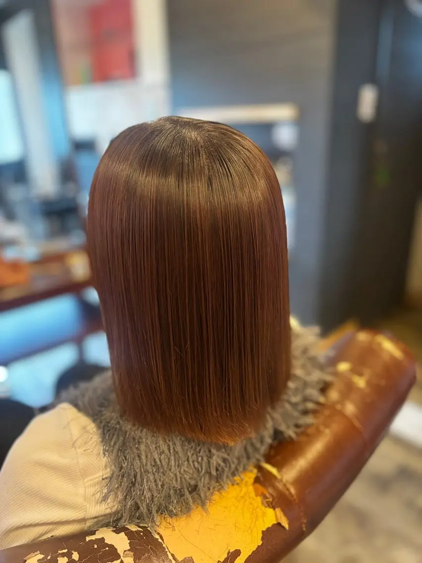 ショート 縮毛矯正 中島 碧人のヘアスタイル