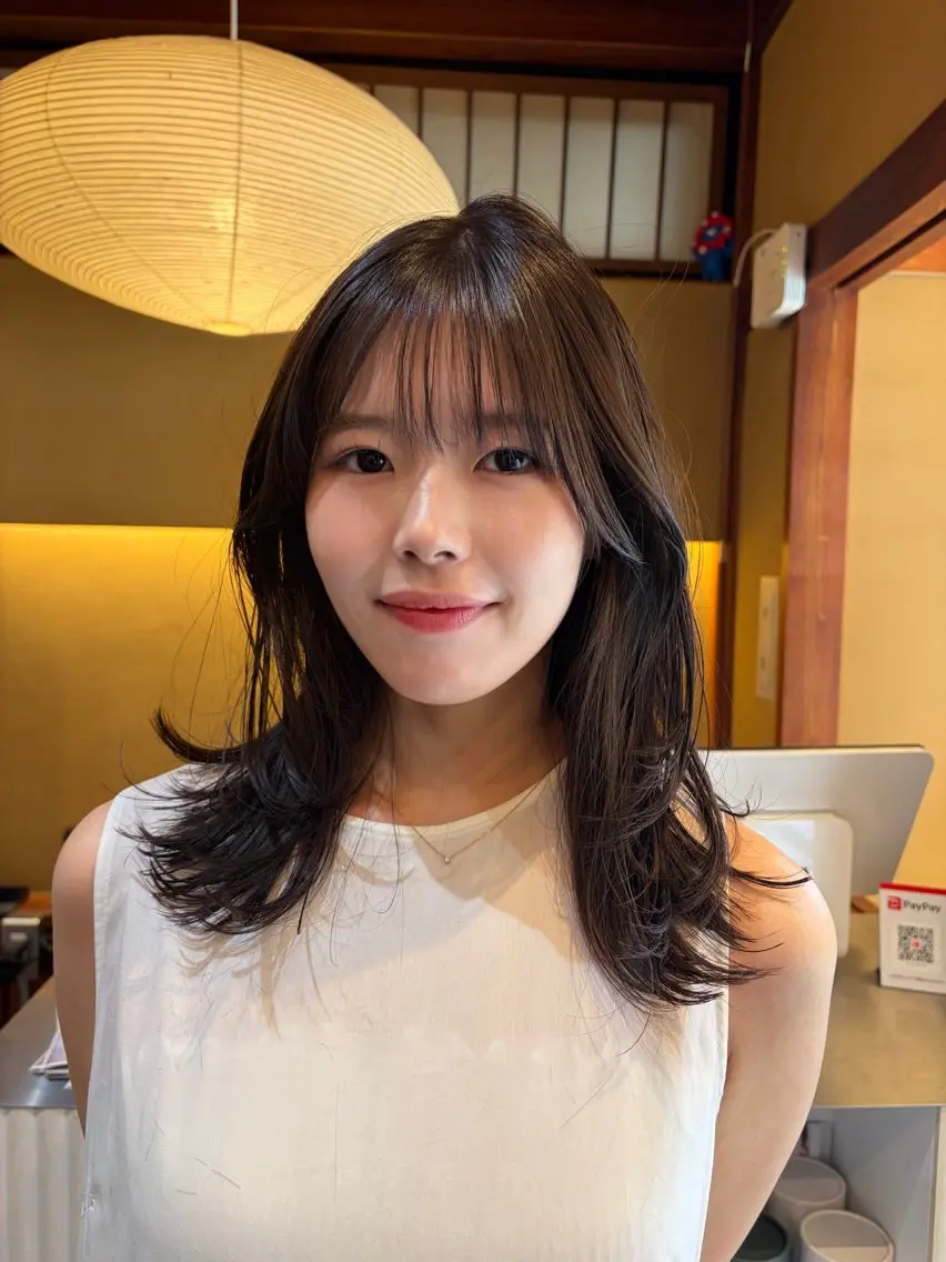 ミディアム ゆるふわガーリーst yle🩰yuukaのヘアスタイル