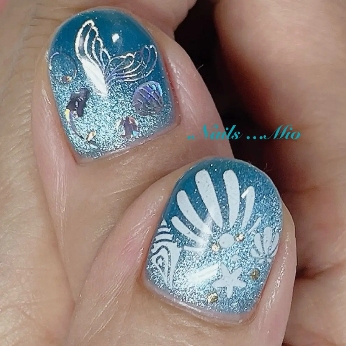 ネイル アートネイル ジェルネイル .Nails Mio 赤羽西ネイルサロンのネイルデザイン