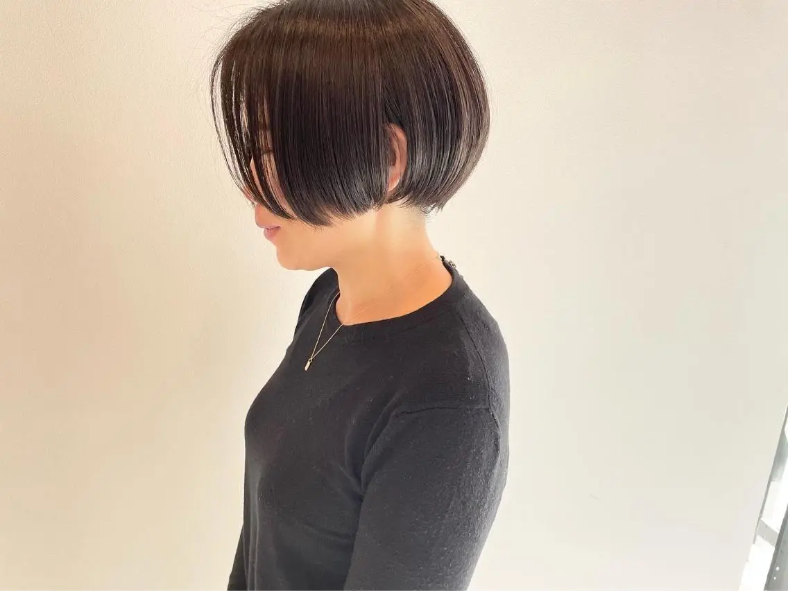 ショート ハンサムショート ショートヘア カット マンツーマン 🌿大野千尋のヘアスタイル