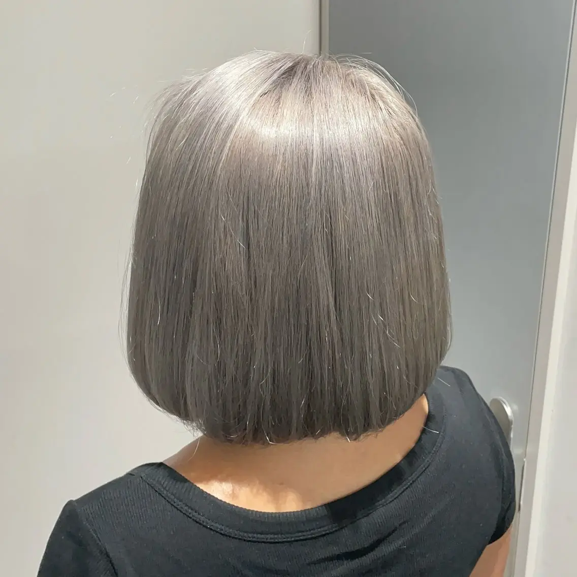 ミディアム カラー カット ヘアカラー トリートメント REINA ISHIDOのヘアスタイル