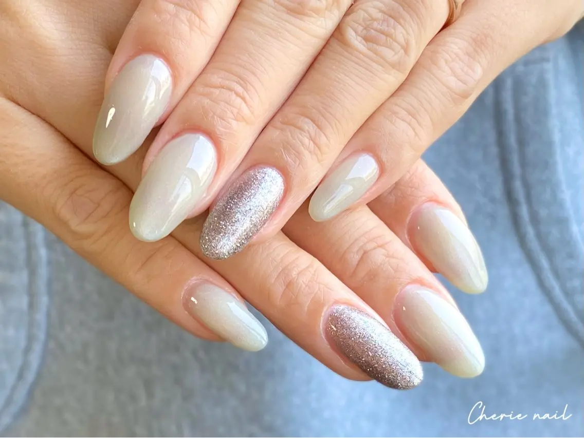 ネイル フラッシュネイル ジェルネイル マグネットネイル オフィスネイル 春ネイル Cherienail yunaのネイルデザイン