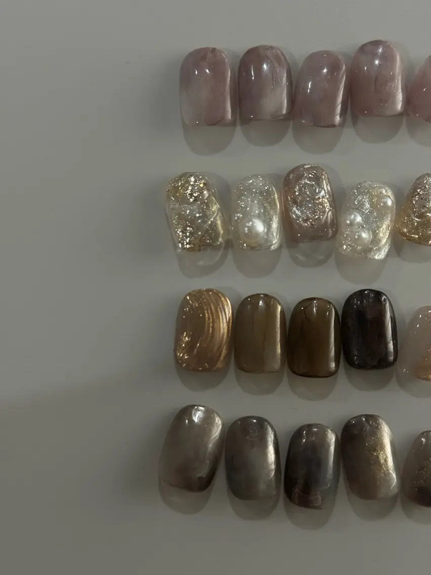 ネイル ニュアンスネイル 春ネイル ハンドネイル Blé nailのネイルデザイン