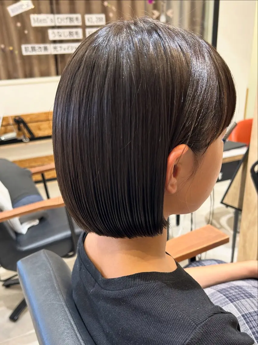 ショート ショートヘア 横田 まおのヘアスタイル