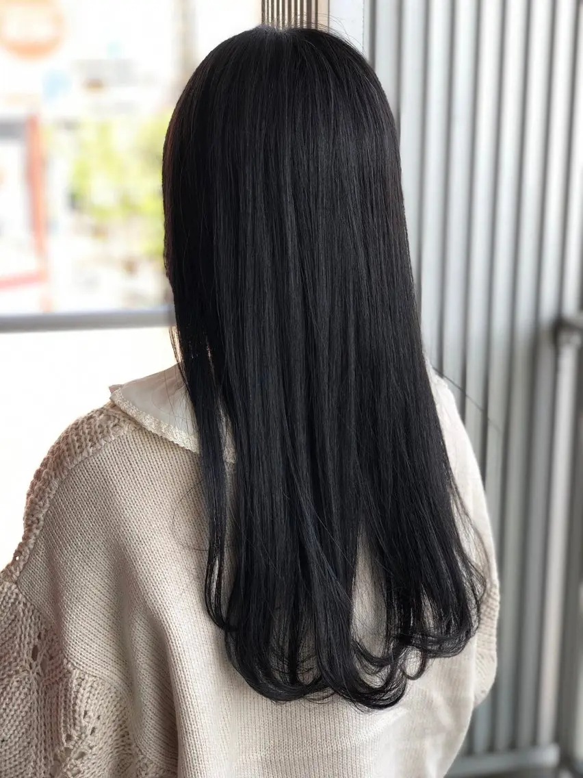 ロング カラー カット ヘアカラー トリートメント 永井大樹✨ 透明感カラー✨のヘアスタイル