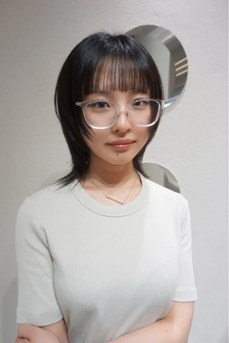 ショート くびれヘア 顔まわりレイヤー レイヤーカット 似合わせカット シャギー カット 大卒フリーランス 美容師☆ぬくいせいなのヘアスタイル