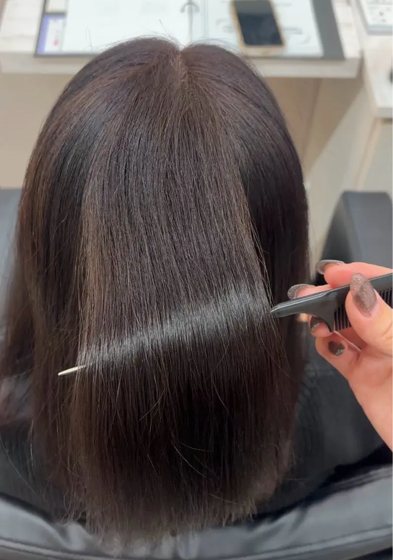 ミディアム カラー カット トリートメント 🦋The Ect Lien小川琉華🦋のヘアスタイル