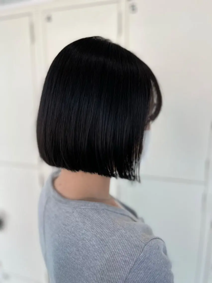 〖 梅雨のうねり対策🌀〗マーブ・シャンプー付き! 縮毛矯正/調整cut✂︎の写真