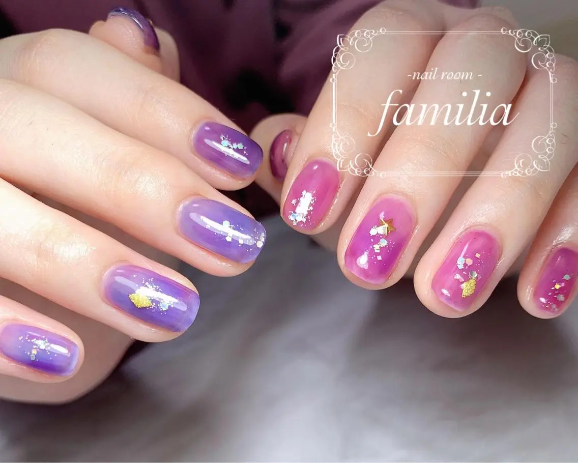 ネイル ハンドネイル -nailroom- familiaのネイルデザイン
