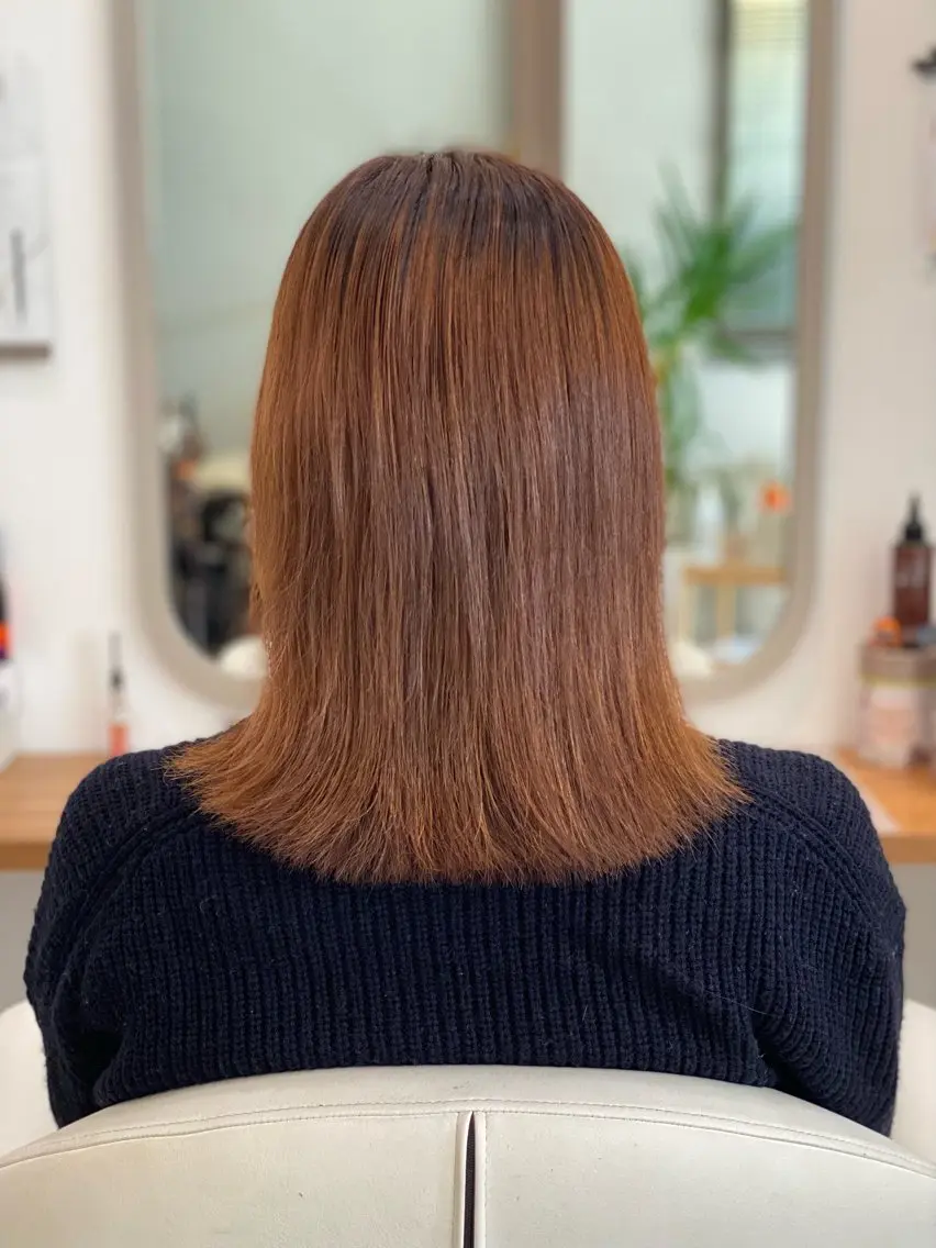 セミロング ALLURE aya 経堂のヘアスタイル