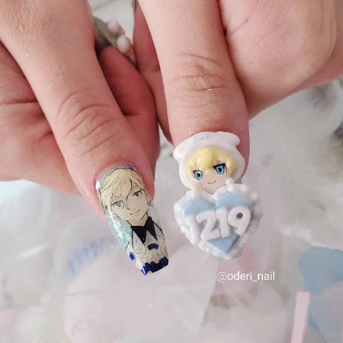 ネイル アートネイル ジェルネイル おで@ oderi_nailのネイルデザイン