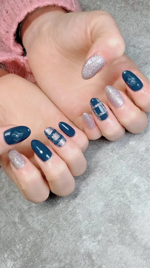 ネイル ハンドネイル ハンドケア shino🌟 痛ネイルのネイルデザイン