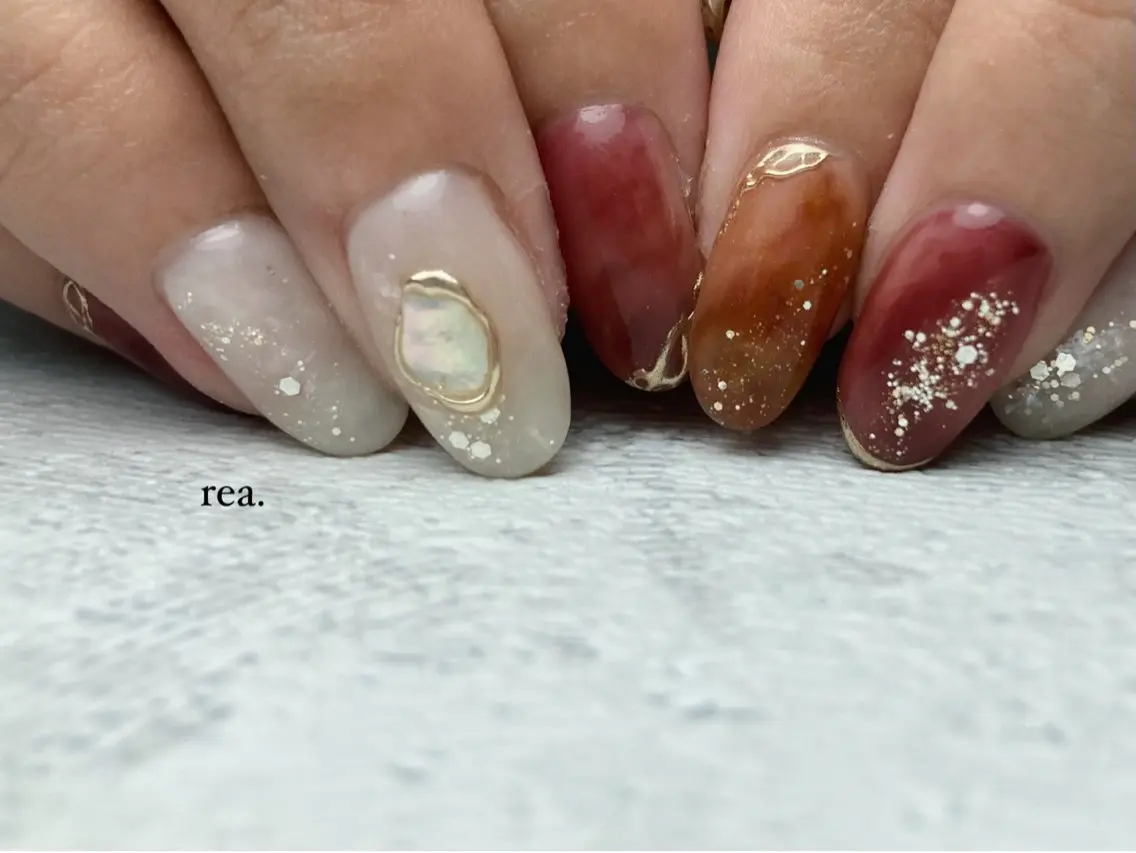 ネイル ハンドネイル フットネイル rea .のネイルデザイン