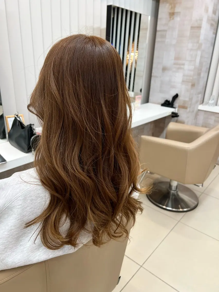 ロング カラー ヘアカラー 髪質改善／透明感 NAKAIEのヘアスタイル