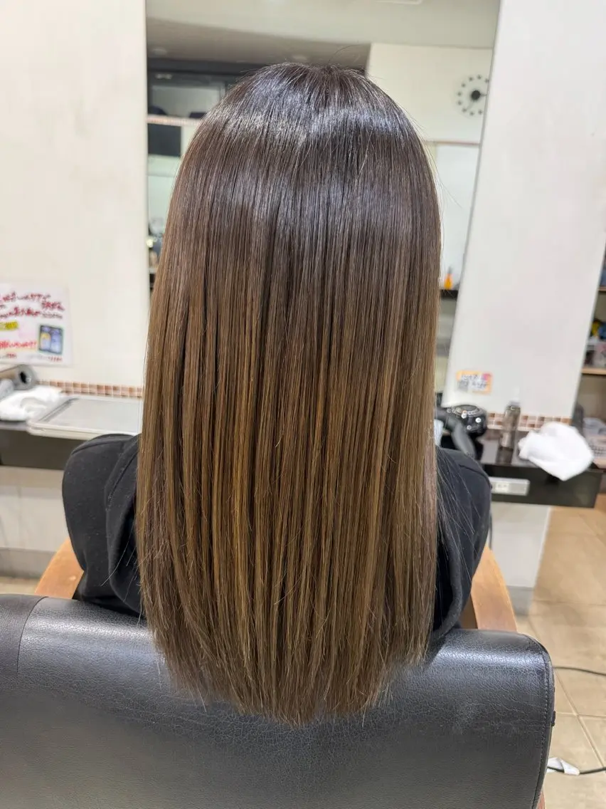 ロング ✂️ 小倉ちか✂️のヘアスタイル