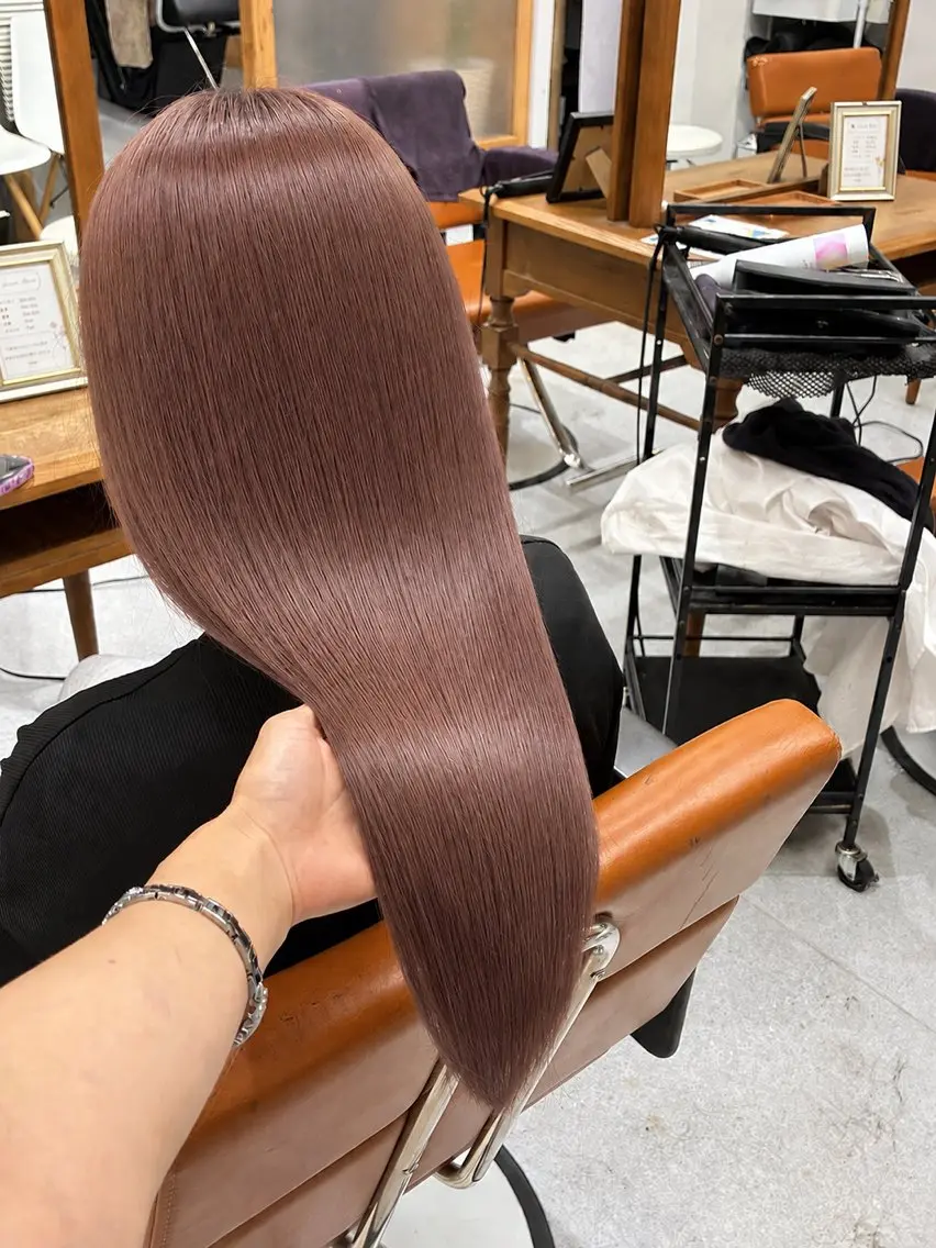 ロング カラー 宇都宮Anela🌷 ちな🎀のヘアスタイル