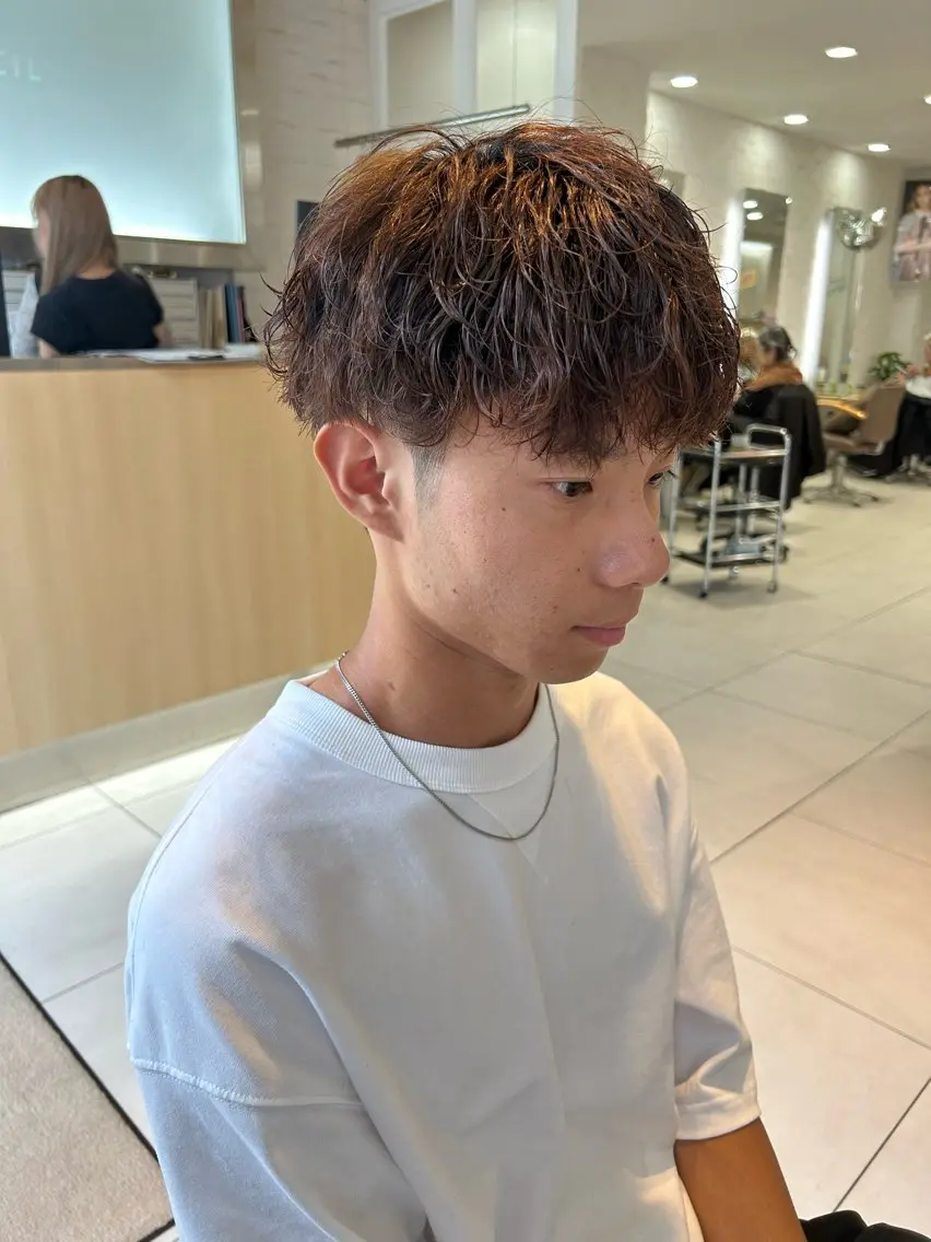カット+おまかせパーマ✨✨の写真