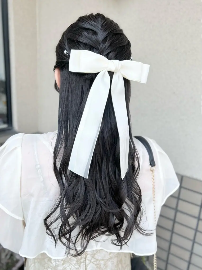 ロング ヘアアレンジ 結婚式・ブライダル ヘアセット 沢田 瞳のヘアスタイル