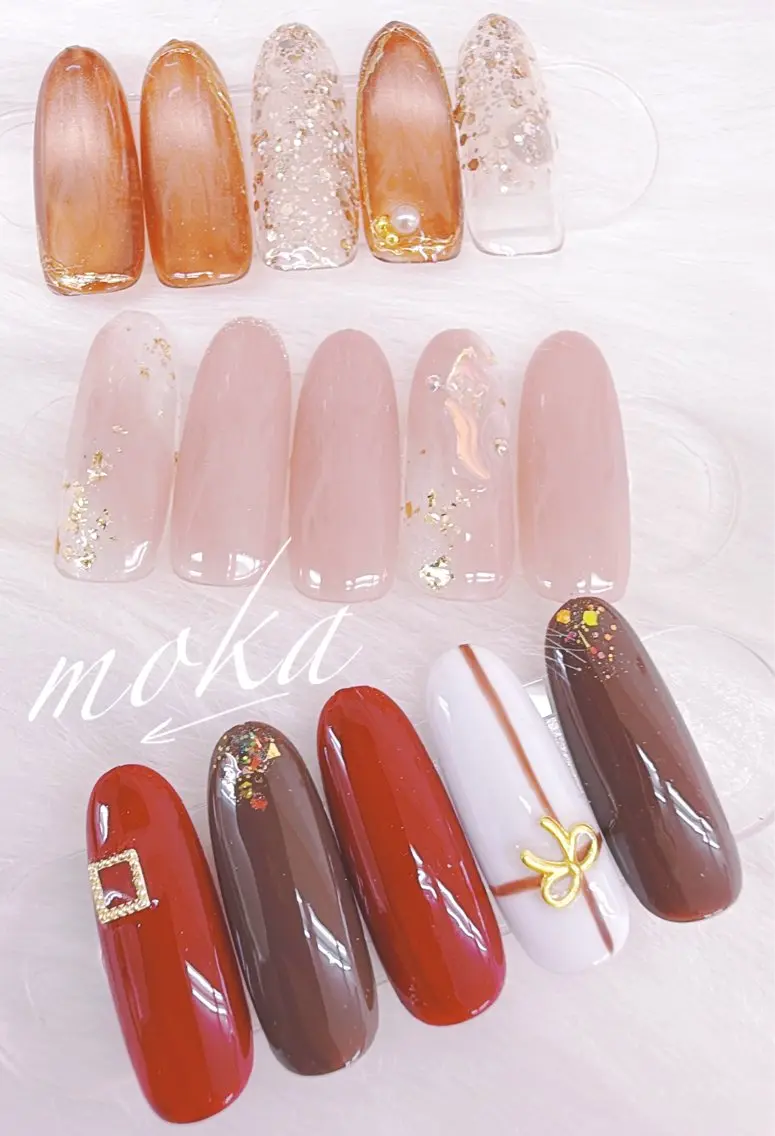 ネイル ハンドネイル ハンドケア 胡蝶蘭レディースサロ ンNailMOKAのネイルデザイン