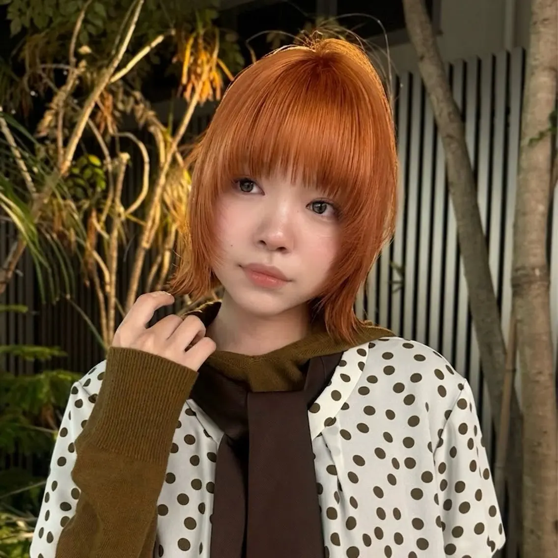 カラー ヘアカラー ハイトーン/デザイン カラー山下莉歩のヘアスタイル