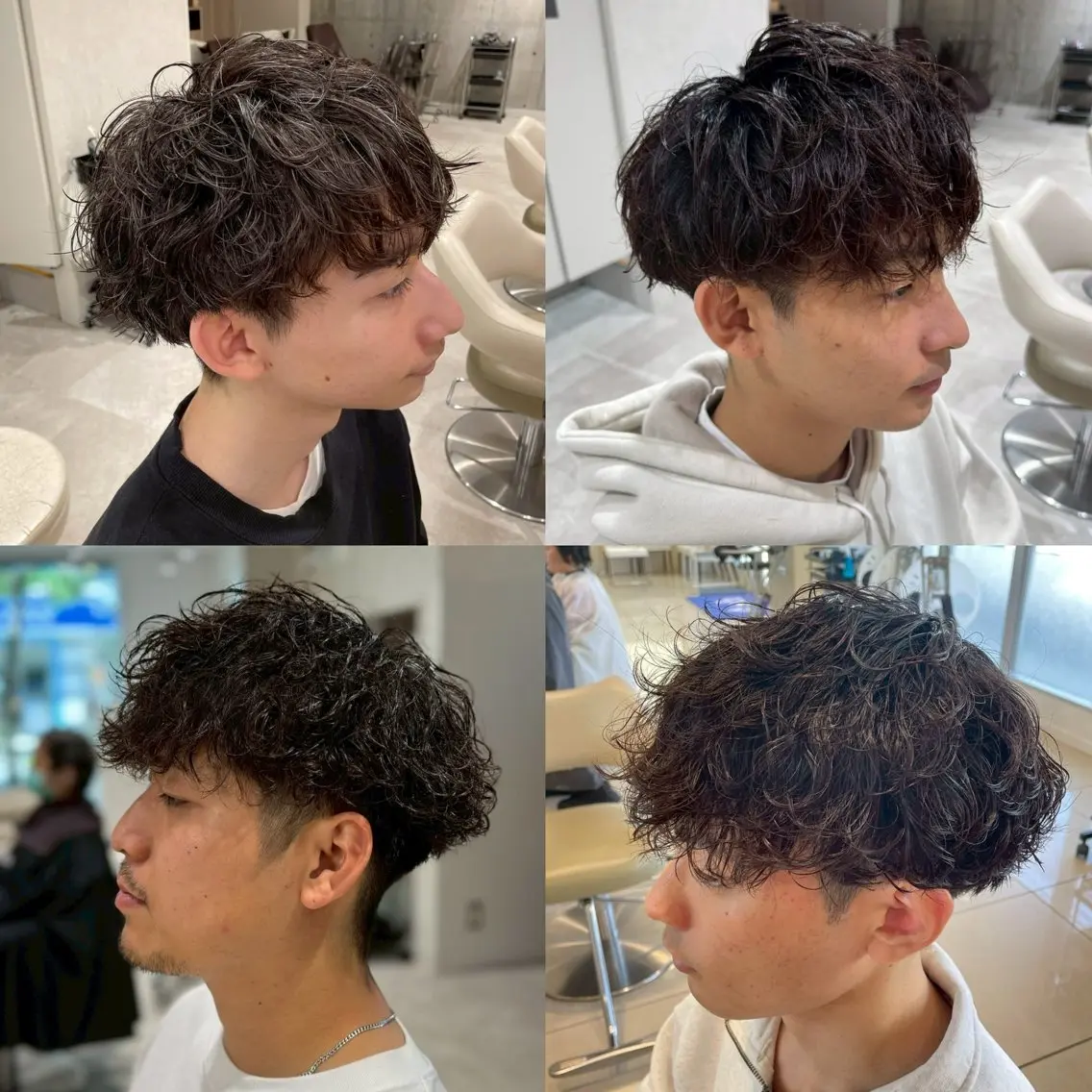 ショート パーマ カット パーマ エリア人気No.1 美容室Ash西船橋のヘアスタイル