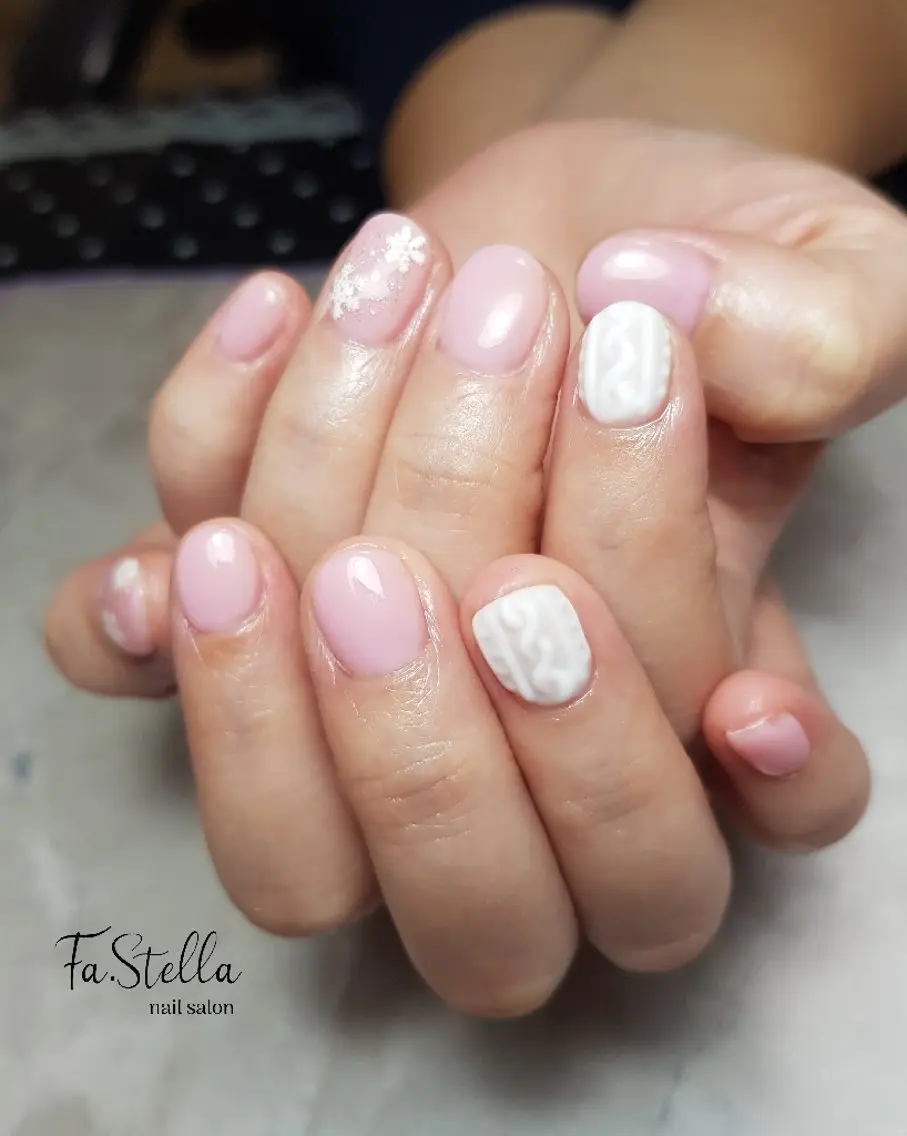 ネイル マットネイル ショートネイル Fa.Stella ファステラ のネイルデザイン