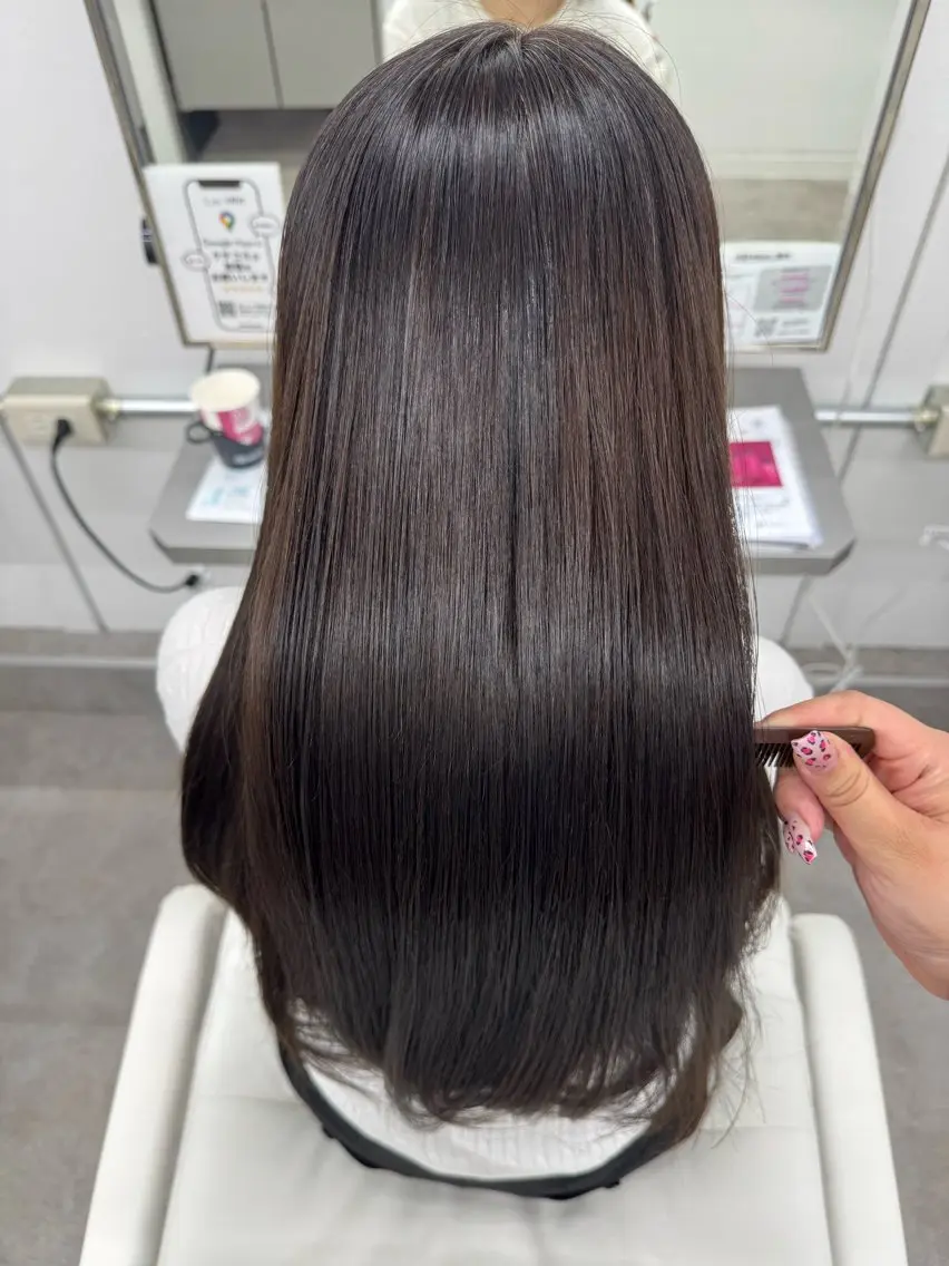 ロング カラー ベージュカラー オリーブベージュ 🌟モデル募集 /さら🩷のヘアスタイル