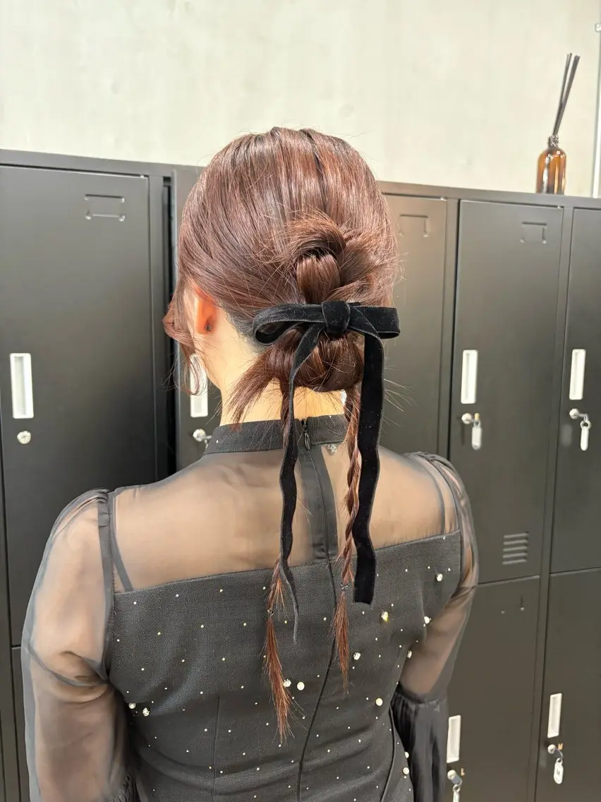 ロング ヘアアレンジ ヘアセット ALLEN hair /まなのヘアスタイル
