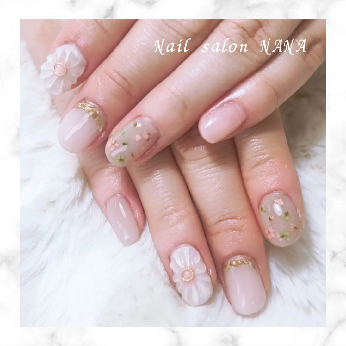 持込デザインハンドネイル💅  【お好きなデザインやり放題】キャラクター不可  ケア＋オフ込の写真