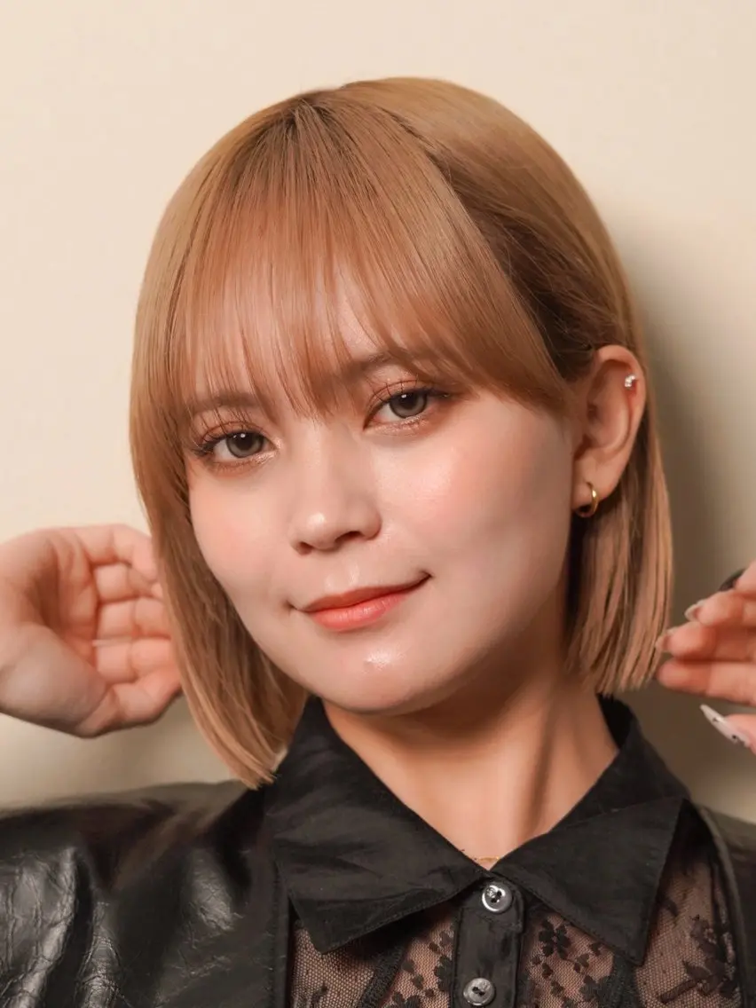 ショート カラー カット 縮毛矯正 トリートメント 骨格/顔タイプ/ パーソナルカラー菅原のヘアスタイル