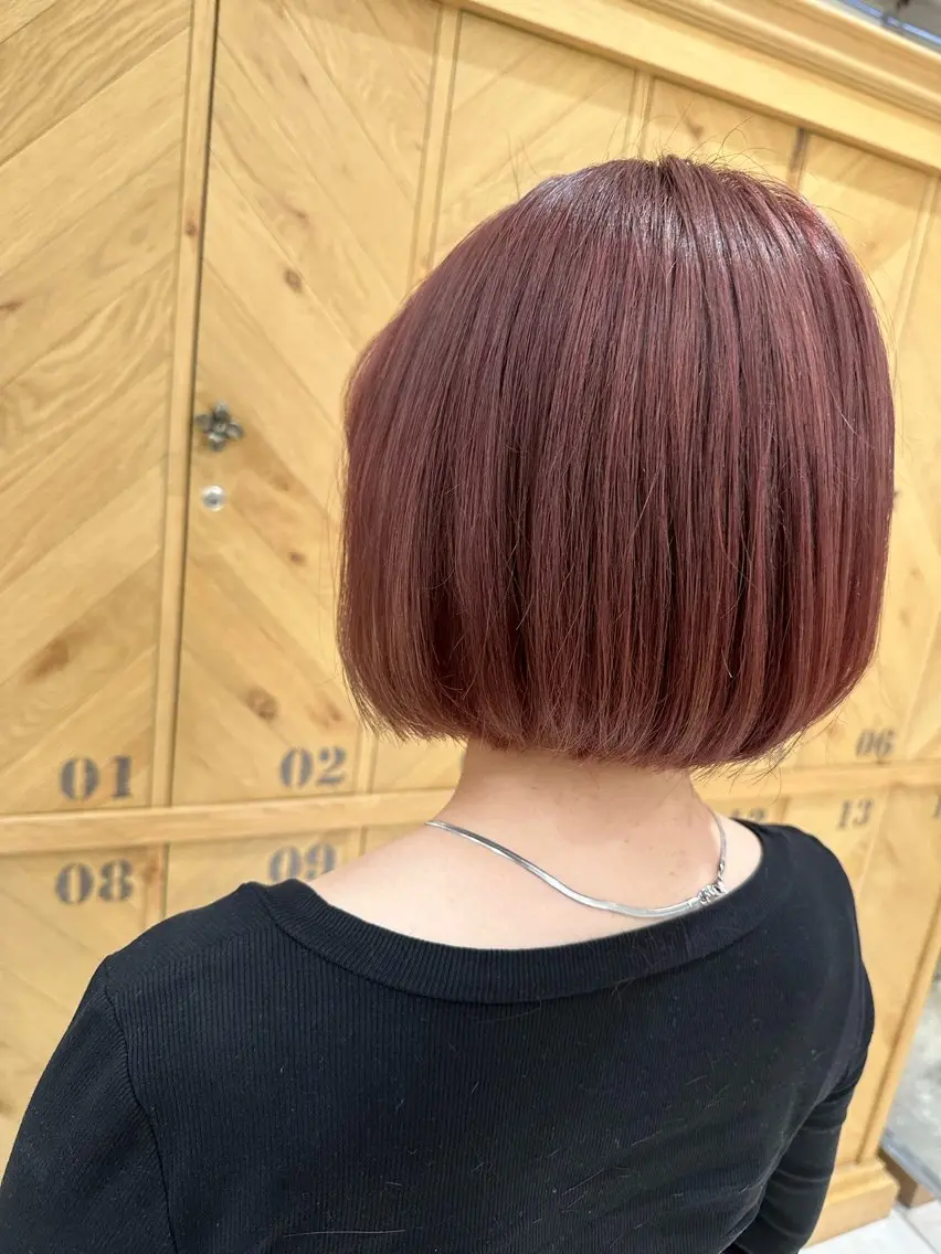 ミディアム ボブ 田中 大心のヘアスタイル