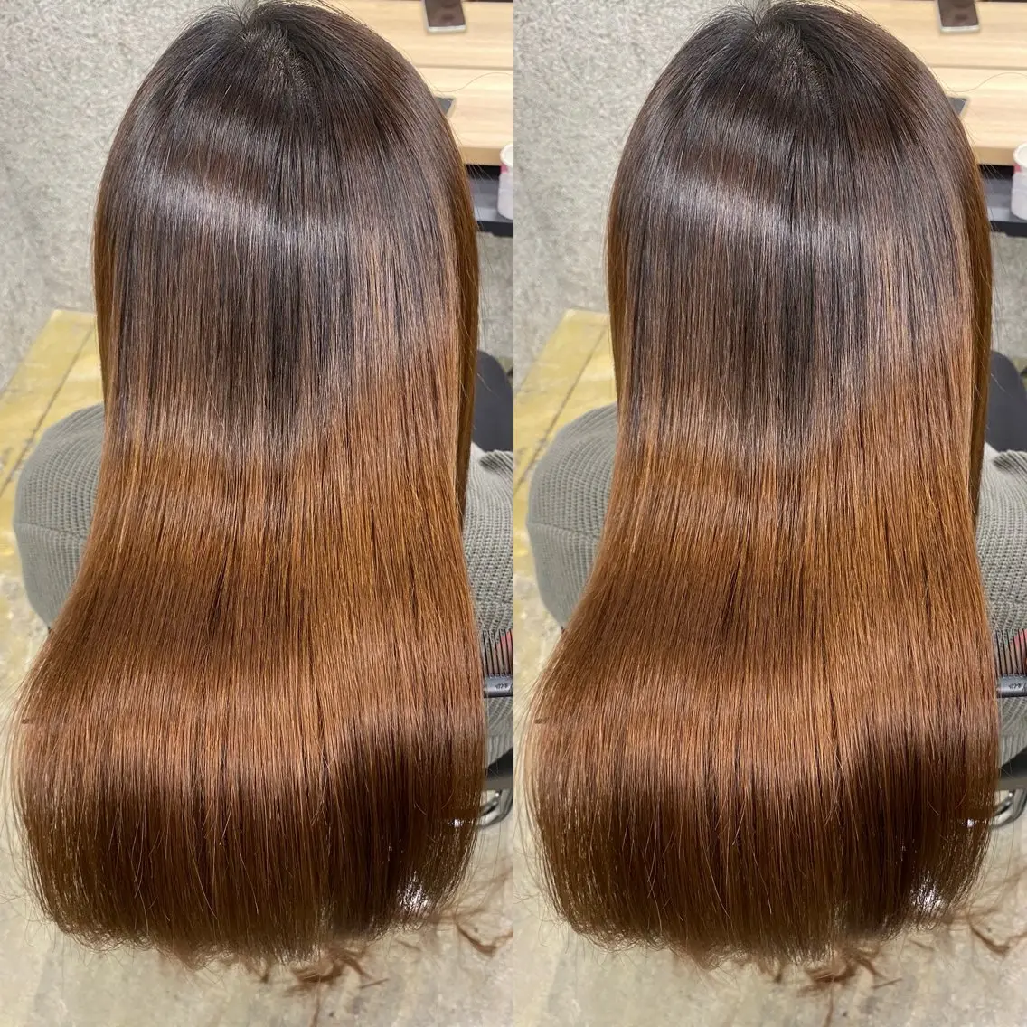 ロング カット 縮毛矯正 トリートメント 髪質改善/浅沼 亮のヘアスタイル