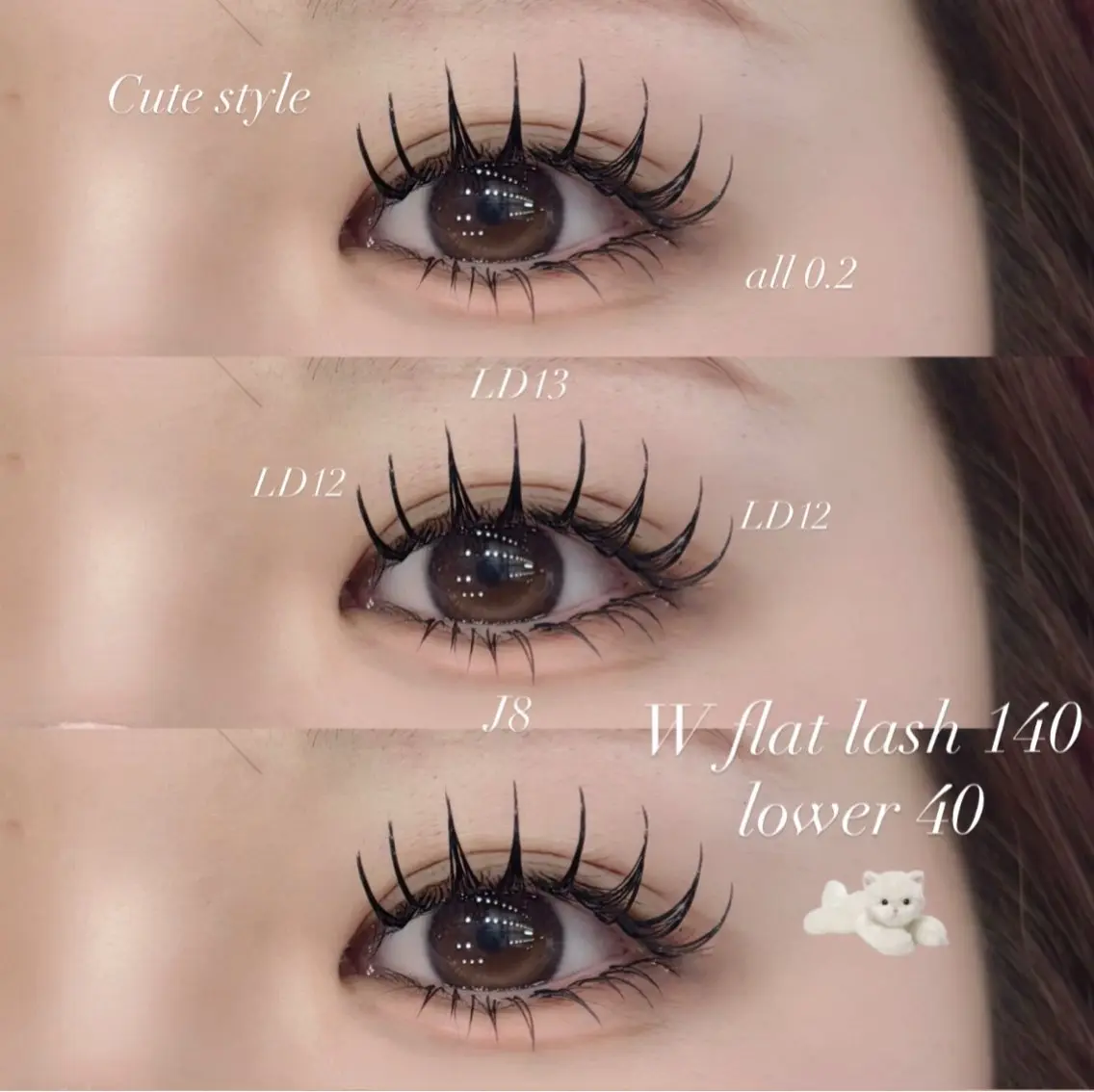 マツエク・マツパ eyelash🤍 RIMAのマツエク・マツパデザイン